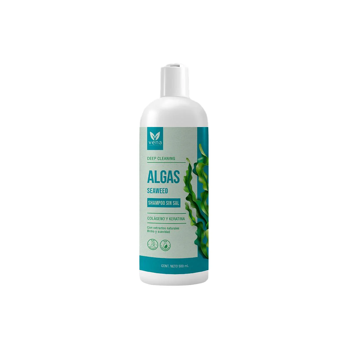 ¡liquidación! Shampoo Algas sin sal – Vena 500g - Imagen 2