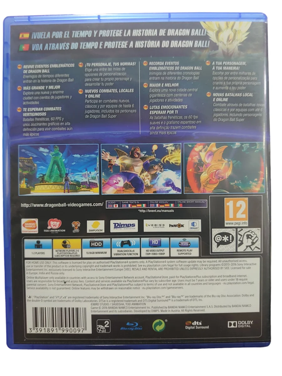 Dragon Ball Xenoverse 2 Videojuego PS4 - Imagen 2